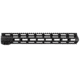 AIM Sports Inc AR-15/M4 M-LOK Wraith Handguard, 15in, Black, Medium, US-AS003