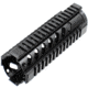 AIM Sports Inc AR Free Float Carbine Length Quad Rail/V3, 7in, Black, Medium, MT060