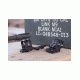 AIM Sports Inc 1 inch Light/Laser Cantilever M-LOK Mount, Black, AMMC02