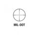 AIM Sports Inc 2-7X42 30mm Scout Scope/Mil-Dot, Black, Medium, JH2742G-M