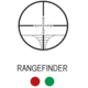 AIM Sports Inc XPF Series 6-24x50 Dual Illuminated Rifle Scope w/Side Parallex/Rangefinder Reticle JXPFR62450G