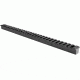 AimSports 12in. X 0.64in. Uncut Rail, Black MB1264