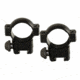 AimSports 1in. Rings 3/8in. Dovetail-Low, Black QD10M