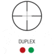 AimSports 2.5-10X40 Dual Ill. Scope /Duplex Reticle, Black JDG251040G