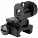 AIM Sports Inc A2 Dual Aperture Rear Flip-Up Sight, AR15/M16, Black, MT035