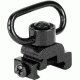 AimSports Sling Rail Mount w/ QR Push Button Swivel, Black MT030