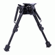 Aimtech Warhammer Tactical Bipod, 6-9 in Adjustable Tactical Lever Locking Pivot, Black, AFA-20855