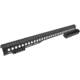 Aimtech Warhammer Tactical Full Rail Shotgun Mount w/MagPul M-Lok System, Mossberg 590, 20ga,w/Shotshell Carrier, Black, ML-4SWH 6S