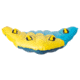 Airhead Carve Steerable Tube, 1 Rider, Blue / Yellow, AHCV-11