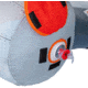 Airhead Jet Fighter Towable, Grey/Yellow, 4 Person, AHFJ-14