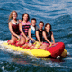 Airhead Jumbo Dog Towable, 5 Rider, Red / Yellow, HD-5
