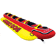 Airhead Jumbo Dog Towable, 5 Rider, Red / Yellow, HD-5