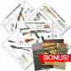 Poly Technologies AK47 Large Exploded View Schematic Chinese 56 Rifle Poster Set, Black, 100-028
