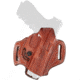 Aker Leather Model 160 Spring Special Executive Holsters, Smith &amp; Wesson M&amp;P 40, Right, Plain, Tan, H160TPRU-MP 40