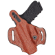 Aker Leather Model 168 Flatside Xr12 Holsters, Springfield Armory XD-S, Right, Plain, Tan, H168TPR-XDS
