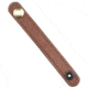 Aker Leather 3/4-Inch Detective Belt Keeper, Small, Plain, Tan, A531A-TP