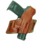 Aker Leather Model 133 White Lightning Revolver Holster, Smith &amp; Wesson Model 649, Left, Plain, Black, H133BPLU-SW 649