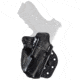Aker Leather Model 144A D.A. Strapless Open Top Paddle Holster, Heckler &amp; Koch P2000SK/P2000, Right, Plain, Black, H144ABPR-HKP2K