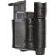 Aker Leather Model 517 D.M.S. Night Fighter Combo Mag And Light Case, Medium, Double Stack, Right, 9mm Luger/.40 Caliber, Plain, Black, A517BPR-3