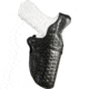 Aker Leather Model 119 Blue Line High Ride Loop Duty Holster, HK P2000, Right, Basketweave, Black, H119BWR-HKP2K