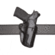 Aker Leather Model 119 Blue Line High Ride Loop Duty Holster, SIG Sauer P320C, Left, Plain, Black, H119BPL-SS320C