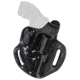 Aker Leather Model 137 Bodyguard Revolver Holster, N-Frame 4in, Right, Plain, Black, H137BPR-LRG4