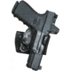 Aker Leather Model 154 Yaqui Belt Slide Holster, Glock 17/19/26, Left, Plain, Black, H154BPL-GL1719