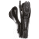 Aker Leather Model 164 Sentinel Low Ride Lined Holster, Glock 17/22/31, Left, Plain, Black, H164BPL-GL1722