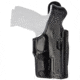 Aker Leather Model 165 Sentinel Hi Ride Lined Holster, Glock 17/22/31, Left, Plain, Black, H165BPL-GL1722