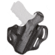 Aker Leather Model 166 Classic 3 Slot Holster, Glock 17/22/31, Right, Plain, Black, H166BPR-GL1722