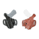 Aker Leather Model 168 Flatside Xr12 Holsters, Black, Tan