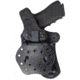 Aker Leather Model 267 Nightguard Open Top Paddle Holsters, M&amp;P 9/40/ 2.0, Insight Technology M3/Streamlight TLR-1, Right, Plain, Black, H267ABPR-MP40M3