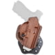 Aker Leather Model 268 Flatside Paddle Xr17 Thumb Break Holsters, Springfield XD 5in, Left, Plain, Tan, H268TPL-XD5