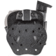 Aker Leather Model 519 D.M.S. Combo Mag And Handcuff Cases, 9mm Luger, Double Stack, Right, Plain, Black, A519BPR-2