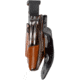 Aker Leather Model 519 D.M.S. Combo Mag And Handcuff Cases, .40 S&amp;W/9mm Luger, Double Stack, Right, Plain, Tan, A519TPR-3
