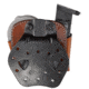 Aker Leather Model 519 D.M.S. Combo Mag And Handcuff Cases, .40 S&amp;W/9mm Luger, Double Stack, Right, Plain, Tan, A519TPR-3