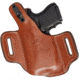 Aker Leather Nightguard Compact OWB Holster, Glock 19/23, Streamlight TLR-7/TLR-8, Left, Plain, Tan, H147CTPL-GL19T7