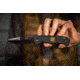 Al Mar Knives 40th Anniversary Collection S.E.R.E. 2020 Folding Knife, D2, 58HRC, Satin, 3.6 in, Traditional, Glass Nylon, Black, AMK9202