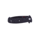 Al Mar Knives Mini S.E.R.E. 2020 Night G Series Folding Knife, Liner Lock Spring Assist, D2, 58HRC, Ti-Black, 3 in, Combo, G10, Black, AMK2205