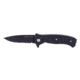 Al Mar Knives Mini S.E.R.E. 2020 Night G Series Folding Knife, Liner Lock Spring Assist, D2, 58HRC, Ti-Black, 3 in, Combo, G10, Black, AMK2205