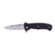 Al Mar Knives S.E.R.E. 2020 G Series Folding Knife, Liner Lock Spring Assist, D2, 58HRC, Satin, 3.6 in, Traditional, G10, Black, AMK2202
