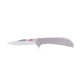 Al Mar Knives Ultralight Titanium Series Folding Knife, Falcon, Frame Lock, D2, 58HRC, Satin, 3.15 in, Traditional, TC4 Handle, Silver, AMK4114