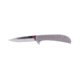 Al Mar Knives Ultralight Titanium Series Folding Knife, Hawk, Frame Lock, D2, 58HRC, Satin, 2.5 in, Traditional, TC4 Handle, Silver, AMK4112