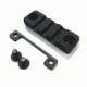 ALG Defense Ergonomic Modular Rail Accessory Rail, Black 05-289