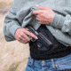 Alien Gear Holsters Belly Band IWB Holster, Smith &amp; Wesson M&amp;P9 Shield EZ, Right Hand, Black, 00193858311739