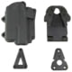 Alien Gear Holsters Rapid Force Level 2 Polymer Duty OWB Belt Holster, Glock 17, G22, G47 with Compact Light TLR-7, Right Hand, Black, R2-B-0601-BK-RH-CL-A0-C