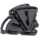 Alien Gear Holsters Rapid Force Multi Holster Adapter w/Bag Packaging, Black, RFX-1001002-01