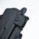 Alien Gear Holsters Rapid Force Polymer Level II OWB Paddle Holster, Glock 17/17 MOS/22 Gen 1-4/47/47 MOS, Left Hand, Matte Black, Compact Light, R2-P-0601-BK-LH-CL-A0-B