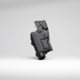 Alien Gear Holsters Rapid Force Polymer Level III OWB Belt Duty Holster, S&amp;W M&amp;P9c M2.0 Compact 4 In/M&amp;P9 2.0 4.25 In/Per. M&amp;P9 M2.0 C.O.R.E. Ported/Pro Series 4.25 In, Right Hand, Matte Black, Large Light, R3-M-0880-BK-RH-LL-A0-B