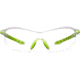 Allen All-In Youth Shooting Safety Glasses, Green/Black Frame, Clear Lenses, Youth, 2376